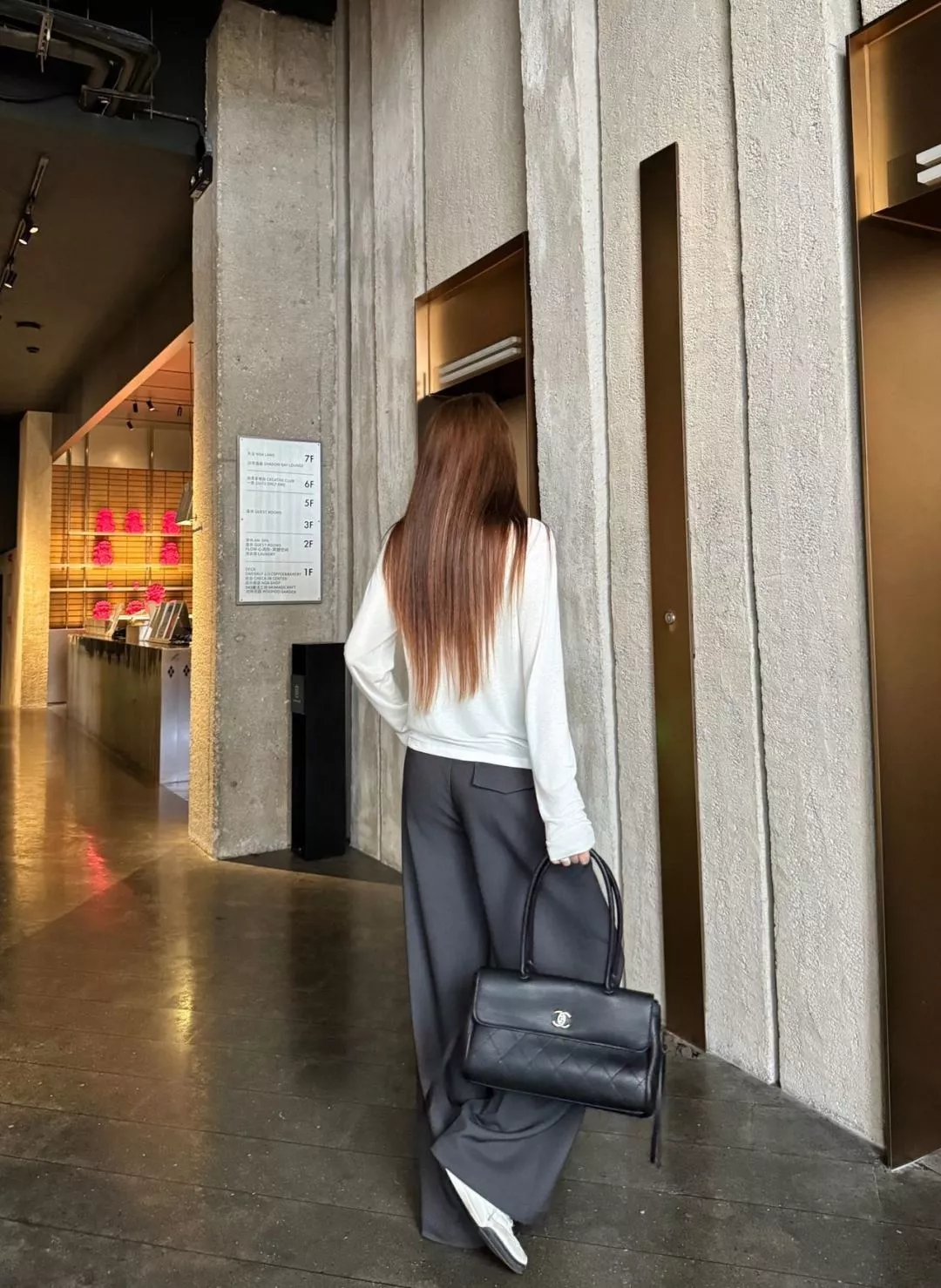 셀린느 하이웨이스트 핀턱 와이드 팬츠 상세 이미지 13