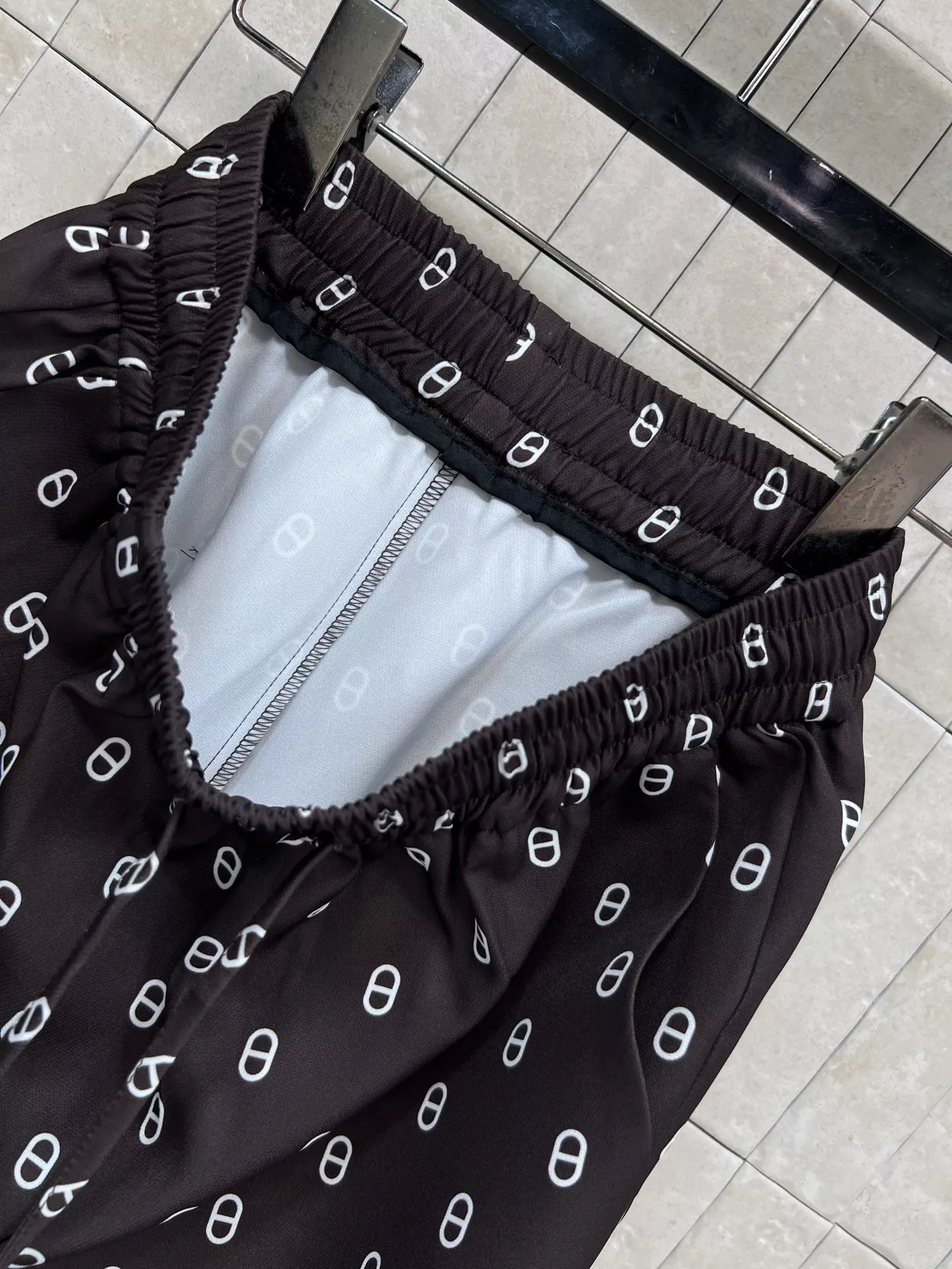 에르메스 모노그램 하이웨이스트 와이드 팬츠 상세 이미지 6
