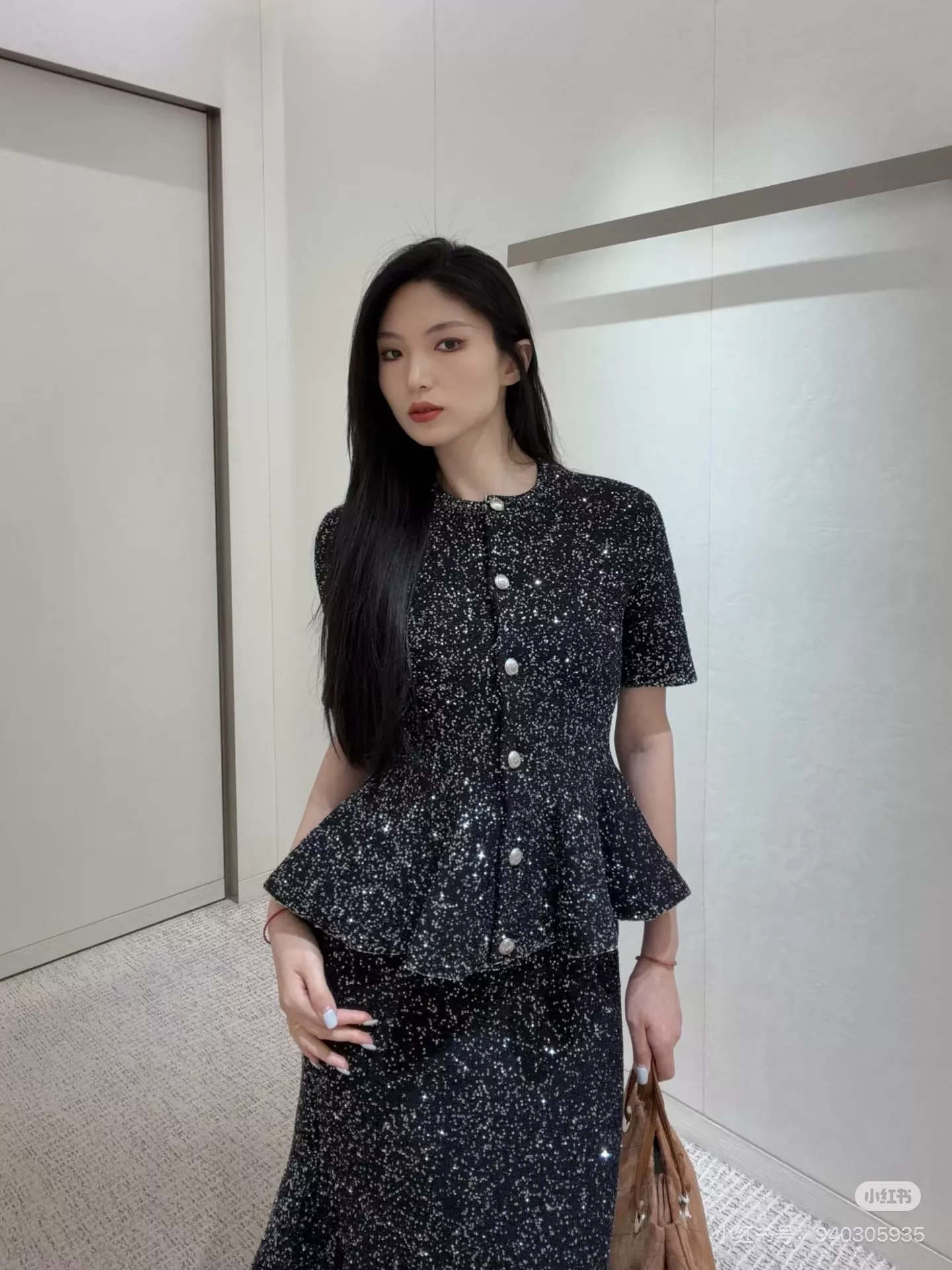 디올 트위드 플레어 머메이드 스커트 상세 이미지 23