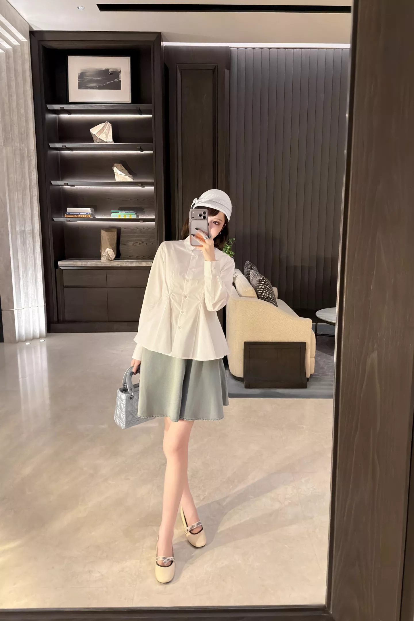 디올 핀턱 슬림핏 긴소매 셔츠 상세 이미지 43