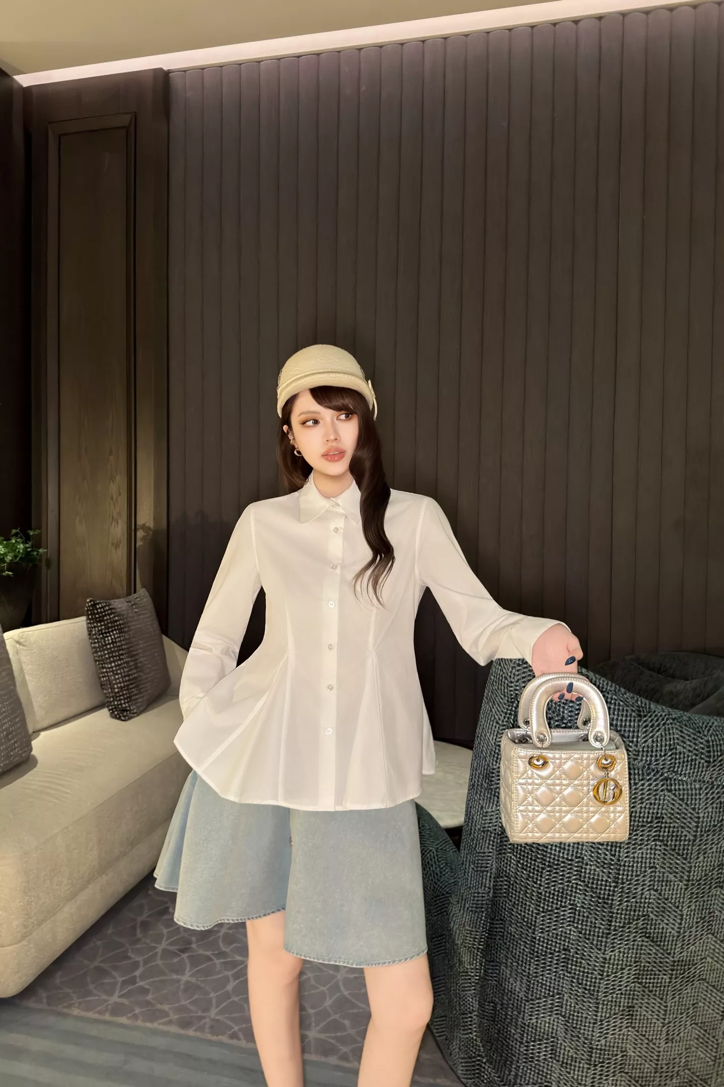 디올 핀턱 슬림핏 긴소매 셔츠 상세 이미지 42