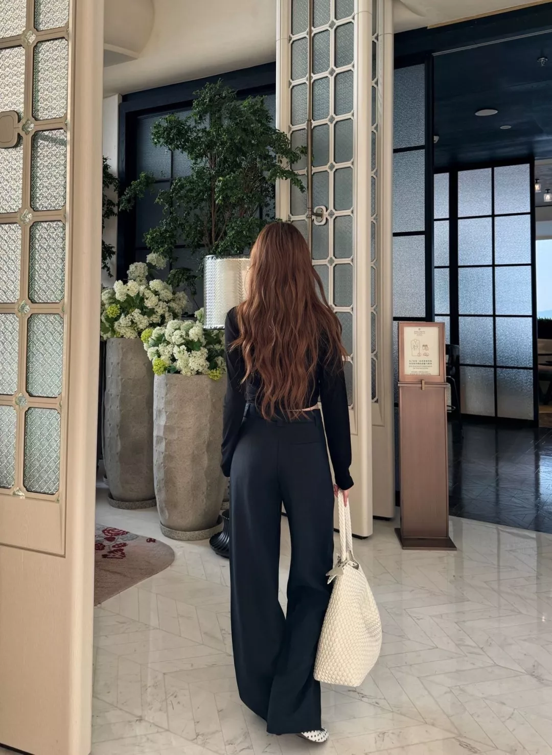 샤넬 리넨 하이웨이스트 와이드 팬츠 상세 이미지 23