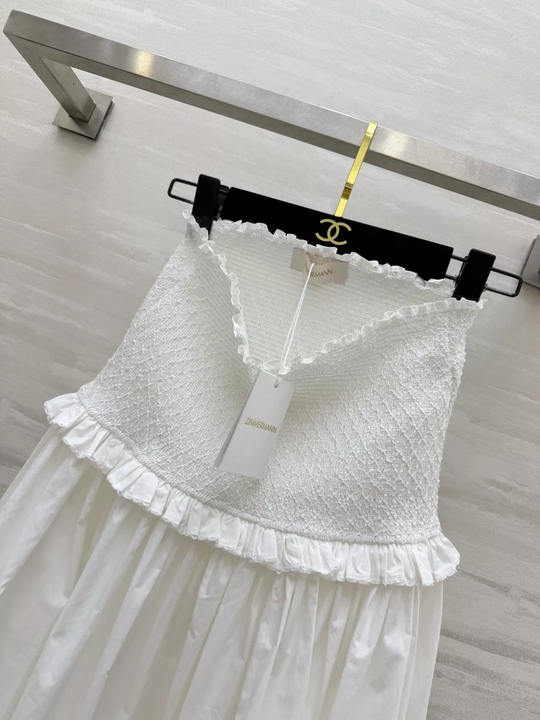 짐머만 레이스 플레어 롱 스커트 상세 이미지 8