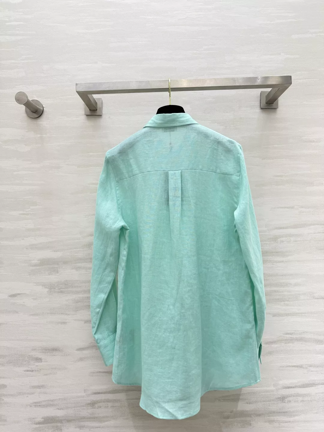 입생로랑 워싱 리넨 자수 긴소매 셔츠 상세 이미지 20