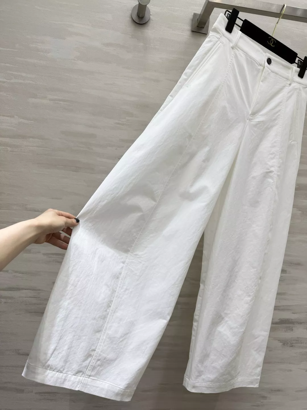 로에베 삼색 와이드 핏 팬츠 상세 이미지 8