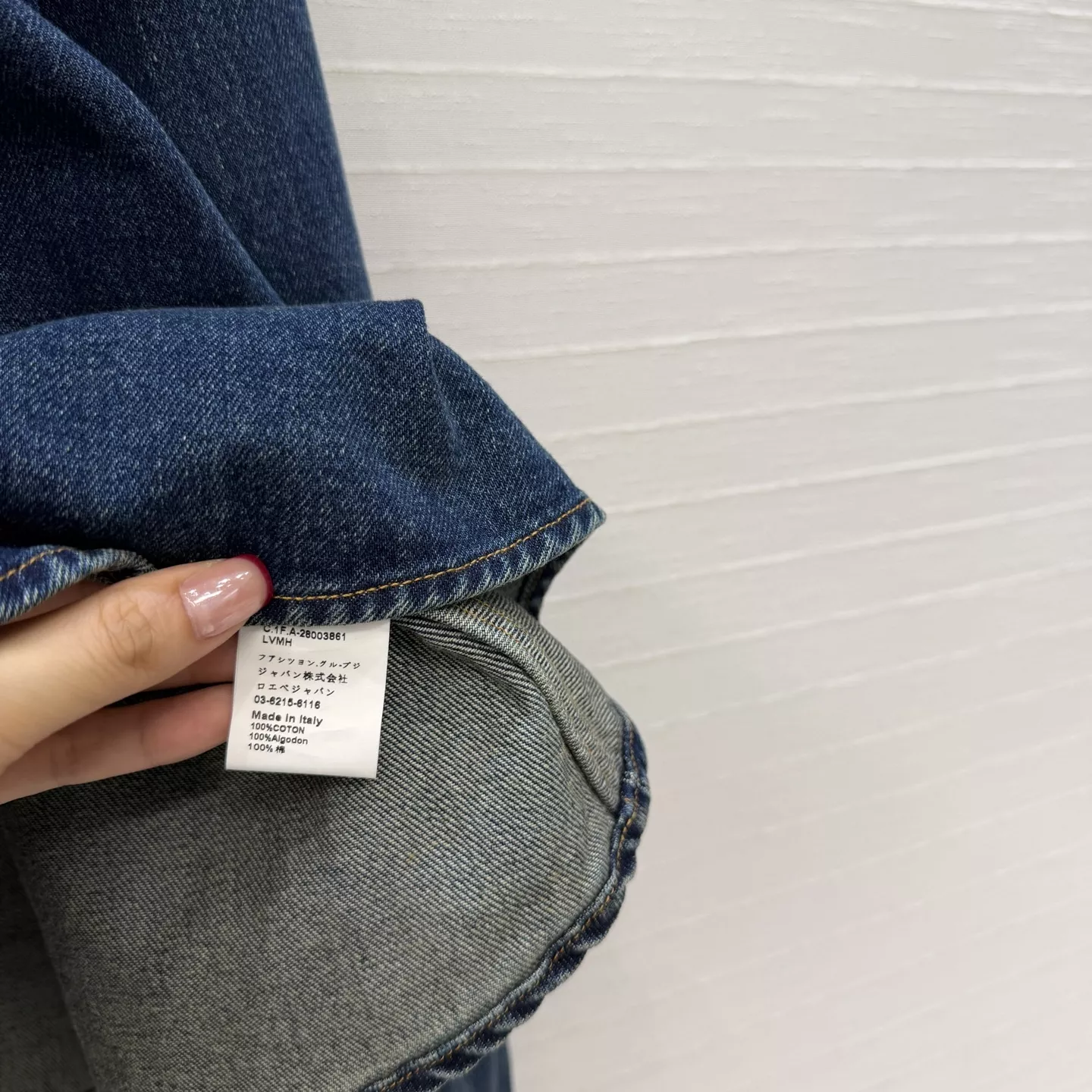 로에베 A라인 워싱 데님 셔츠 상세 이미지 8