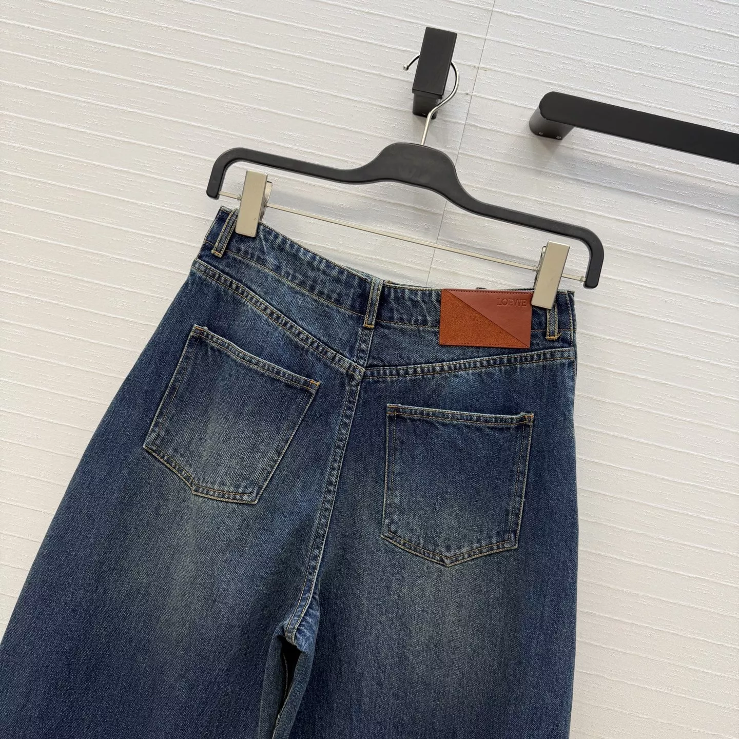 로에베 해체 절개 워싱 배기 데님 팬츠 상세 이미지 9