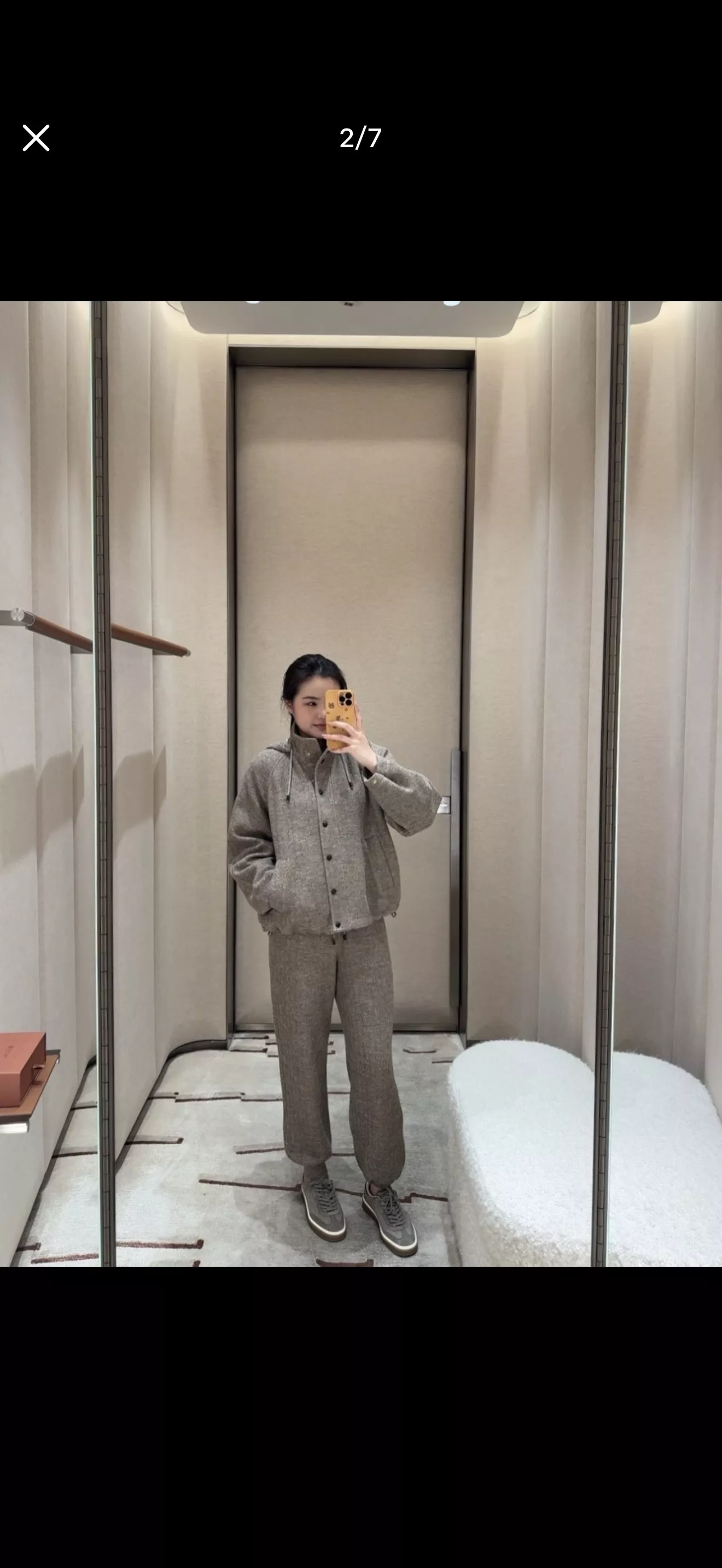 로로피아나 마술풍 니트 조거 팬츠 상세 이미지 18