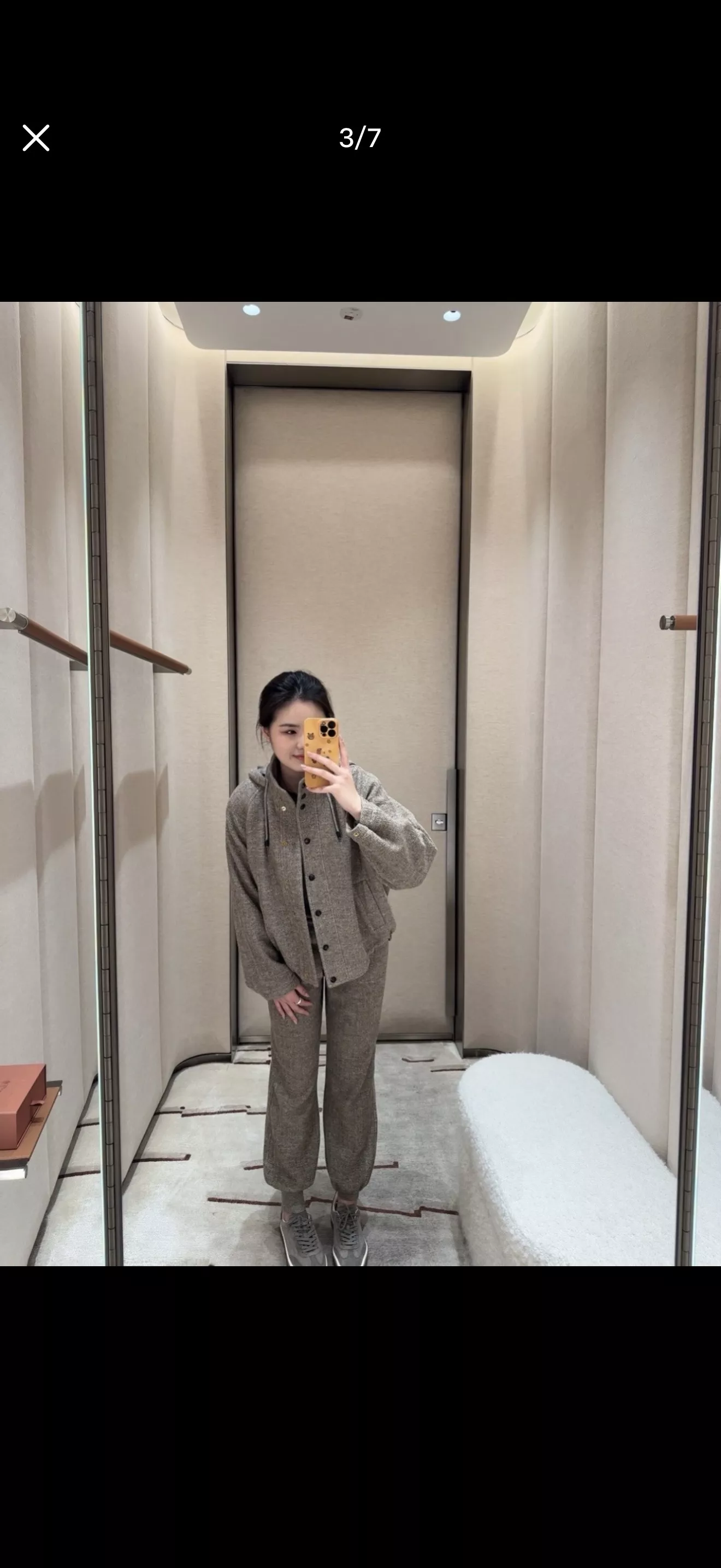 로로피아나 마술풍 니트 조거 팬츠 상세 이미지 17