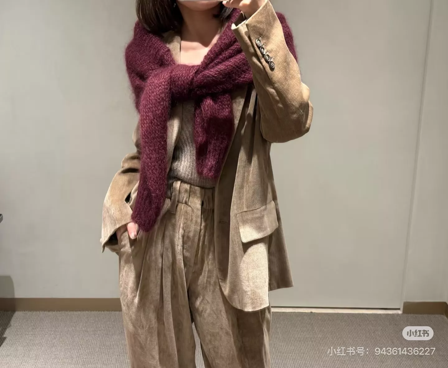 브루넬로쿠치넬리 코듀로이 테이퍼드 롤업 슬랙스 팬츠 상세 이미지 15