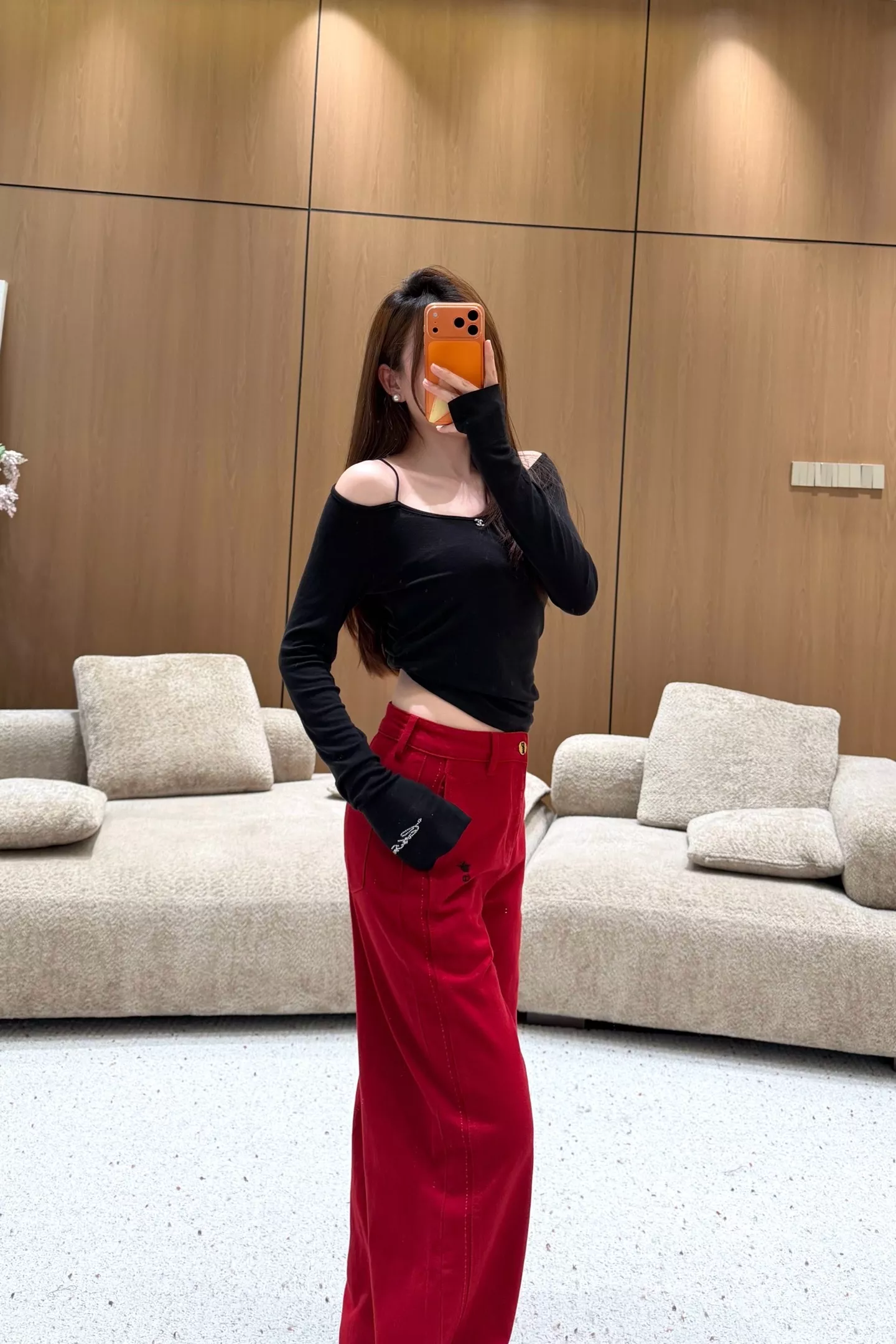 디올 벌룬 핏 자수 캐주얼 팬츠 상세 이미지 19