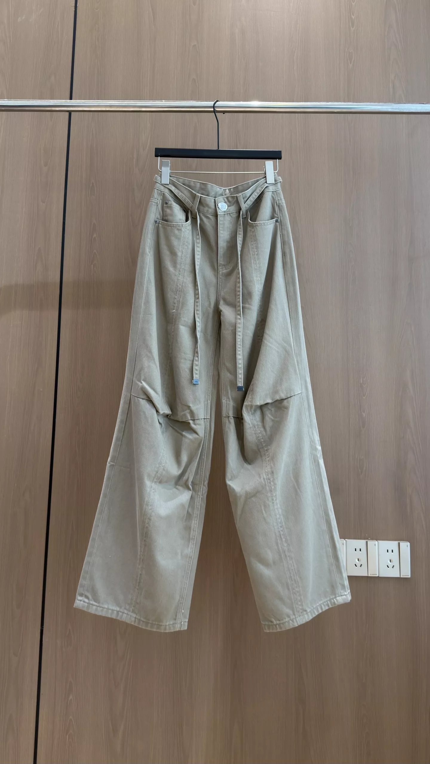 알렉산더왕 스트링 카고 와이드 팬츠 상세 이미지 5