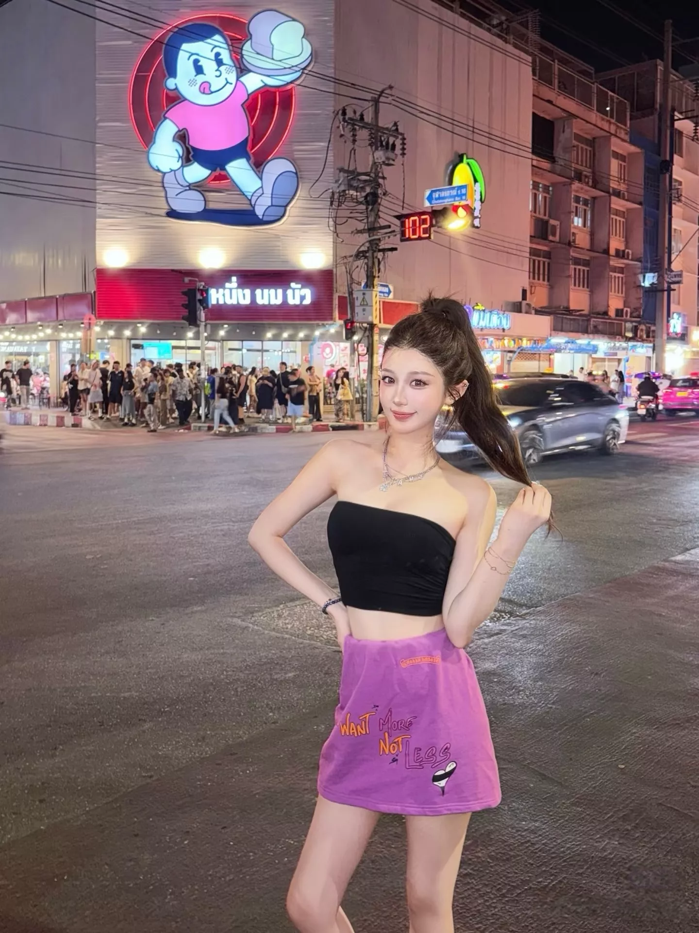 크롬하츠 자수 포인트 미니 스커트 상세 이미지 62