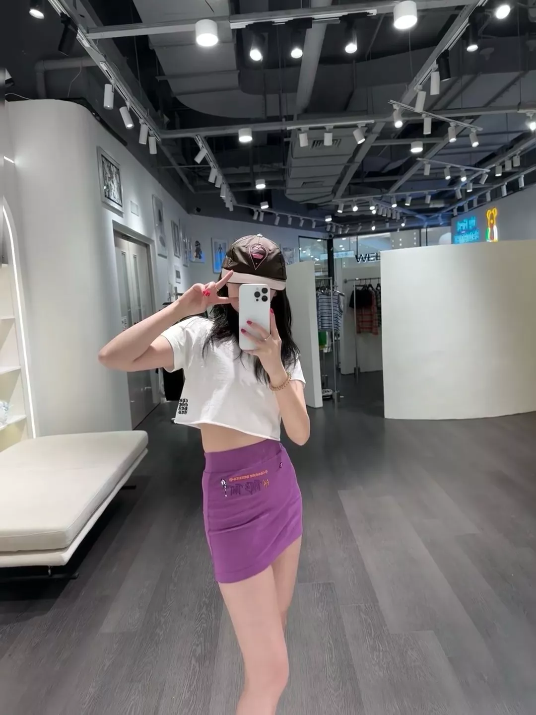 크롬하츠 자수 포인트 미니 스커트 상세 이미지 60
