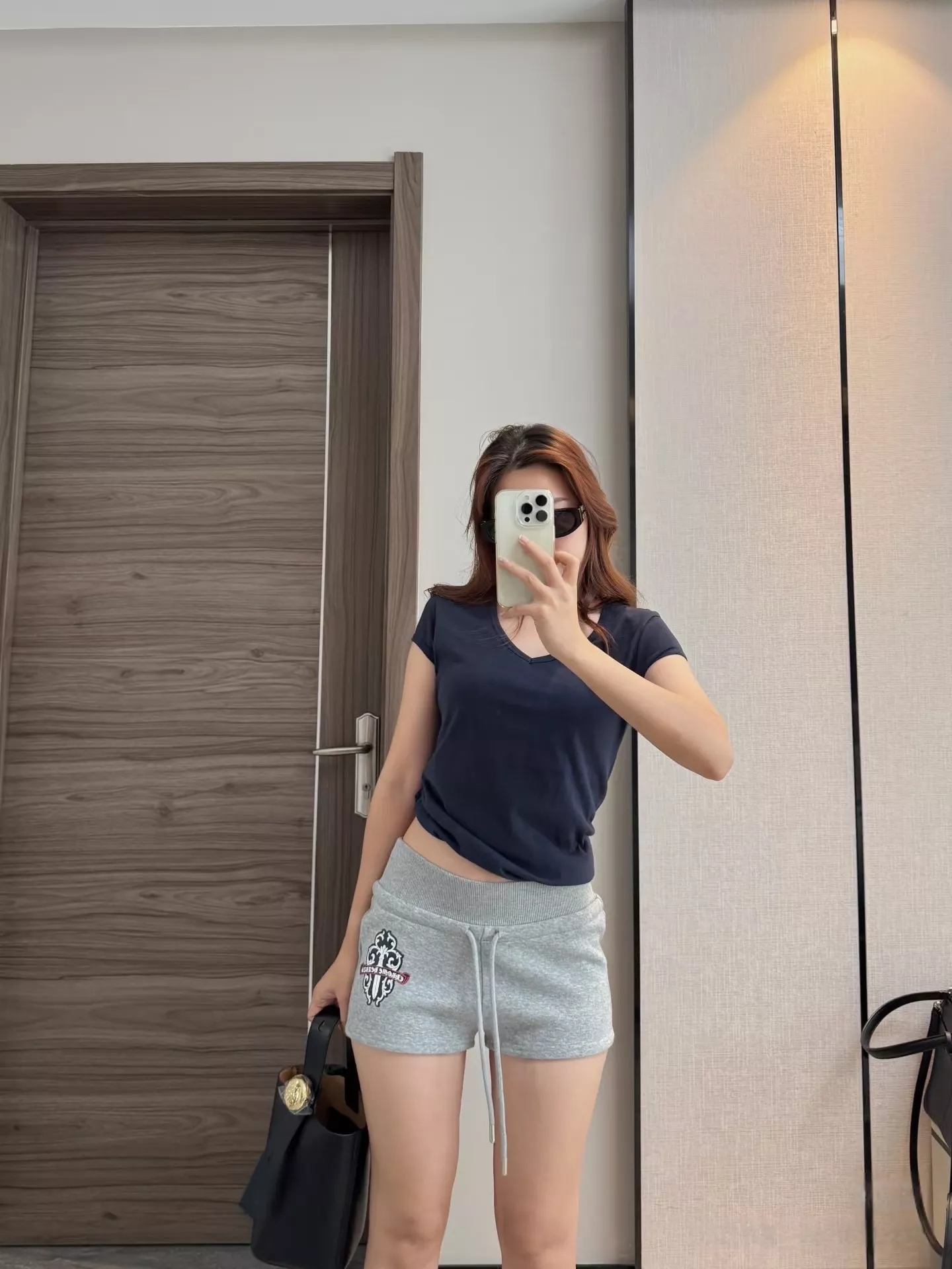 크롬하츠 자수 패치 코튼 하프 팬츠 상세 이미지 66