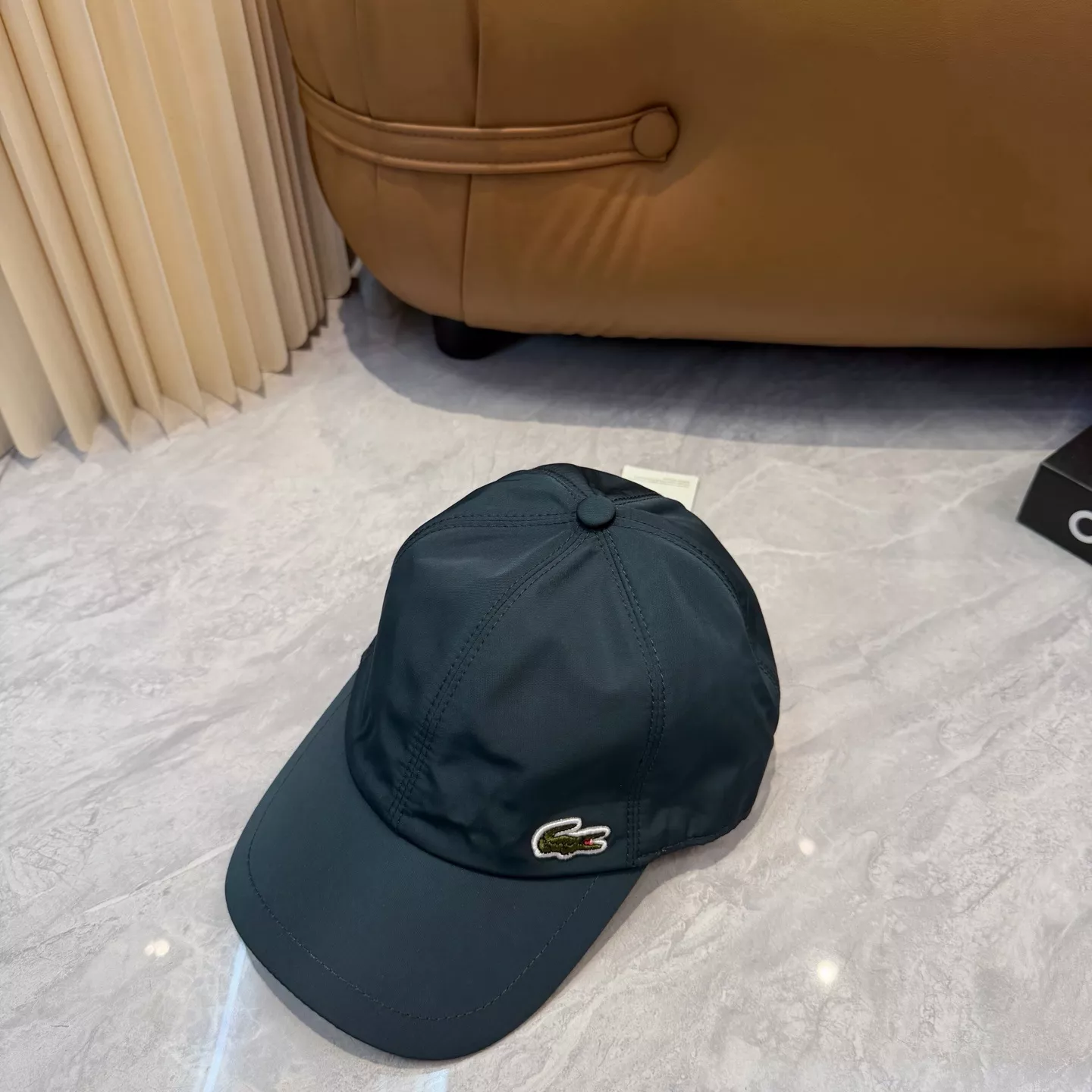 폴앤샤크 샤크 자수 로고 식스패널 볼캡 상세 이미지 7