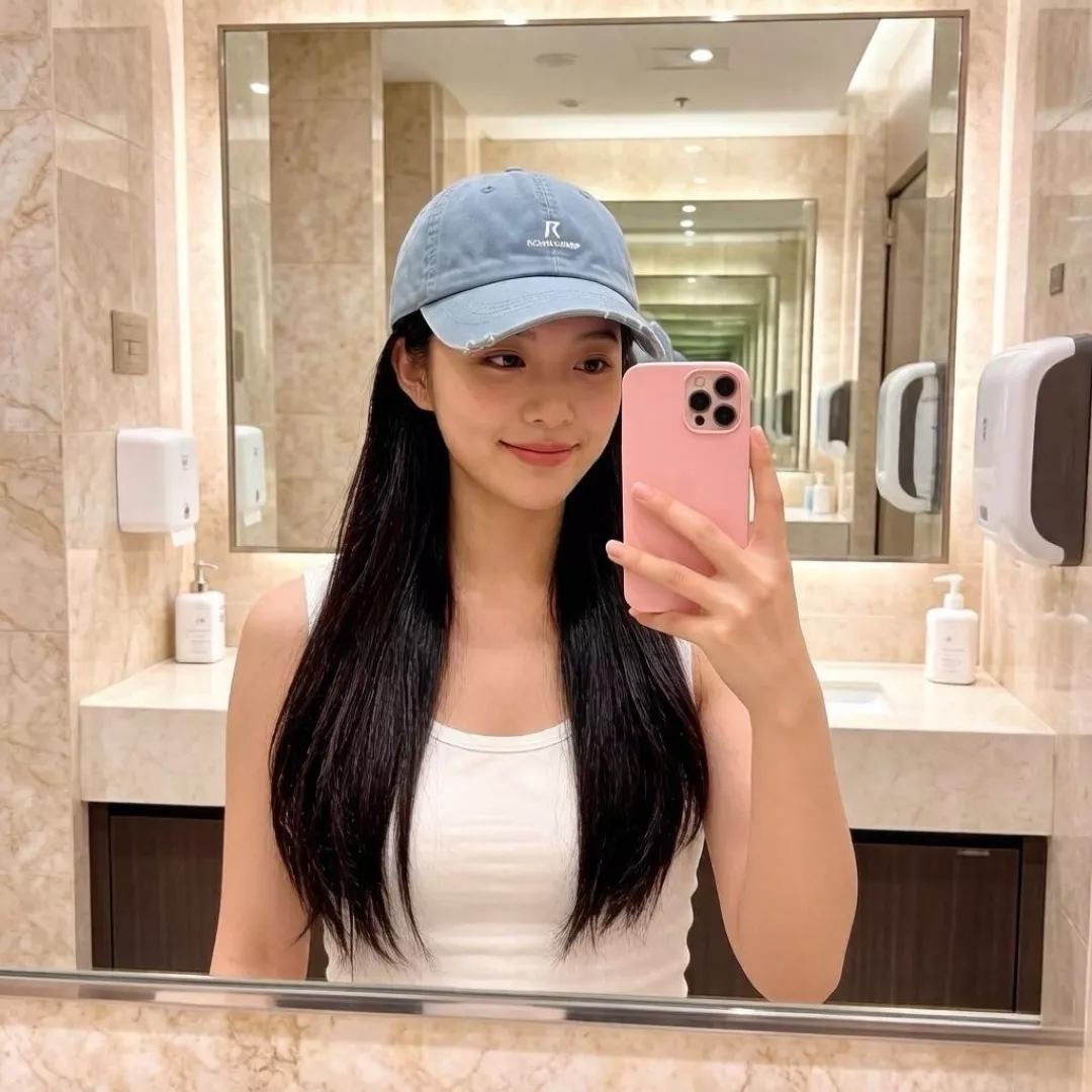 로미캠프 자수 로고 베이직 볼캡 상세 이미지 18