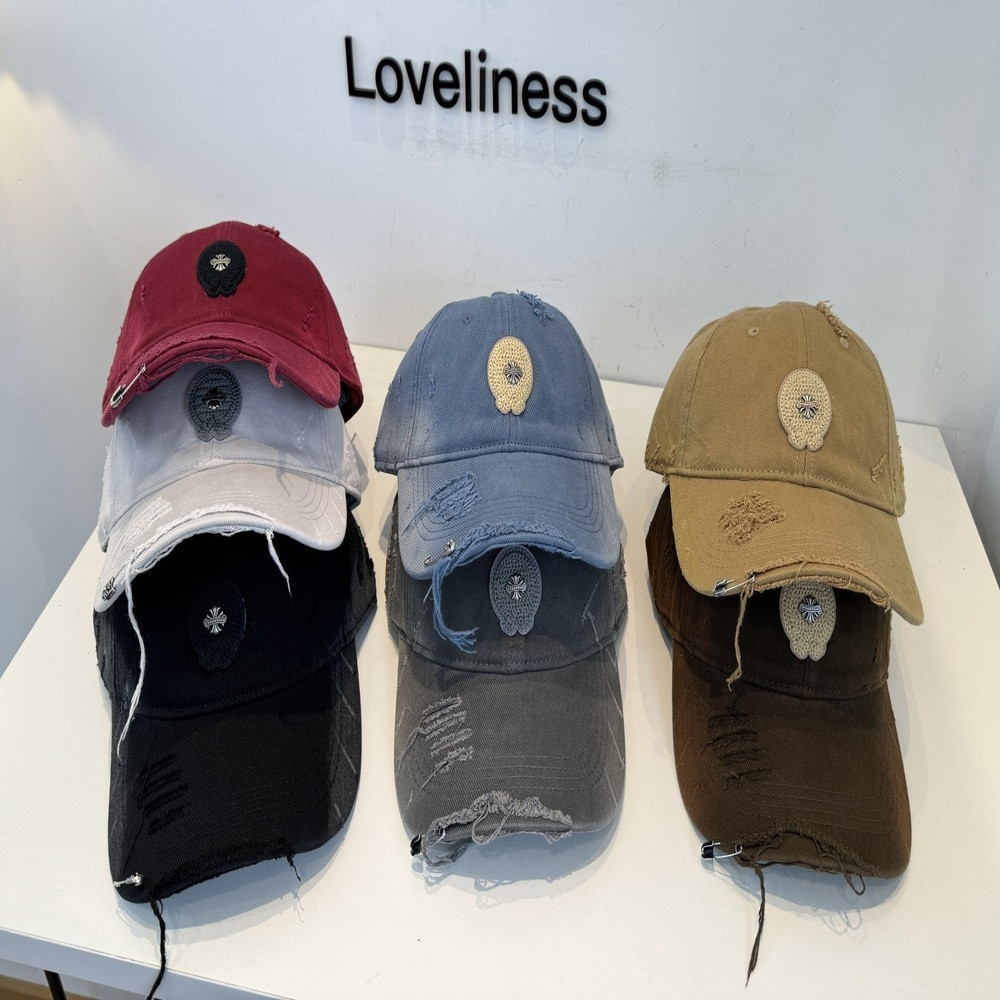 크롬하츠 자수 장식 베이스볼 캡