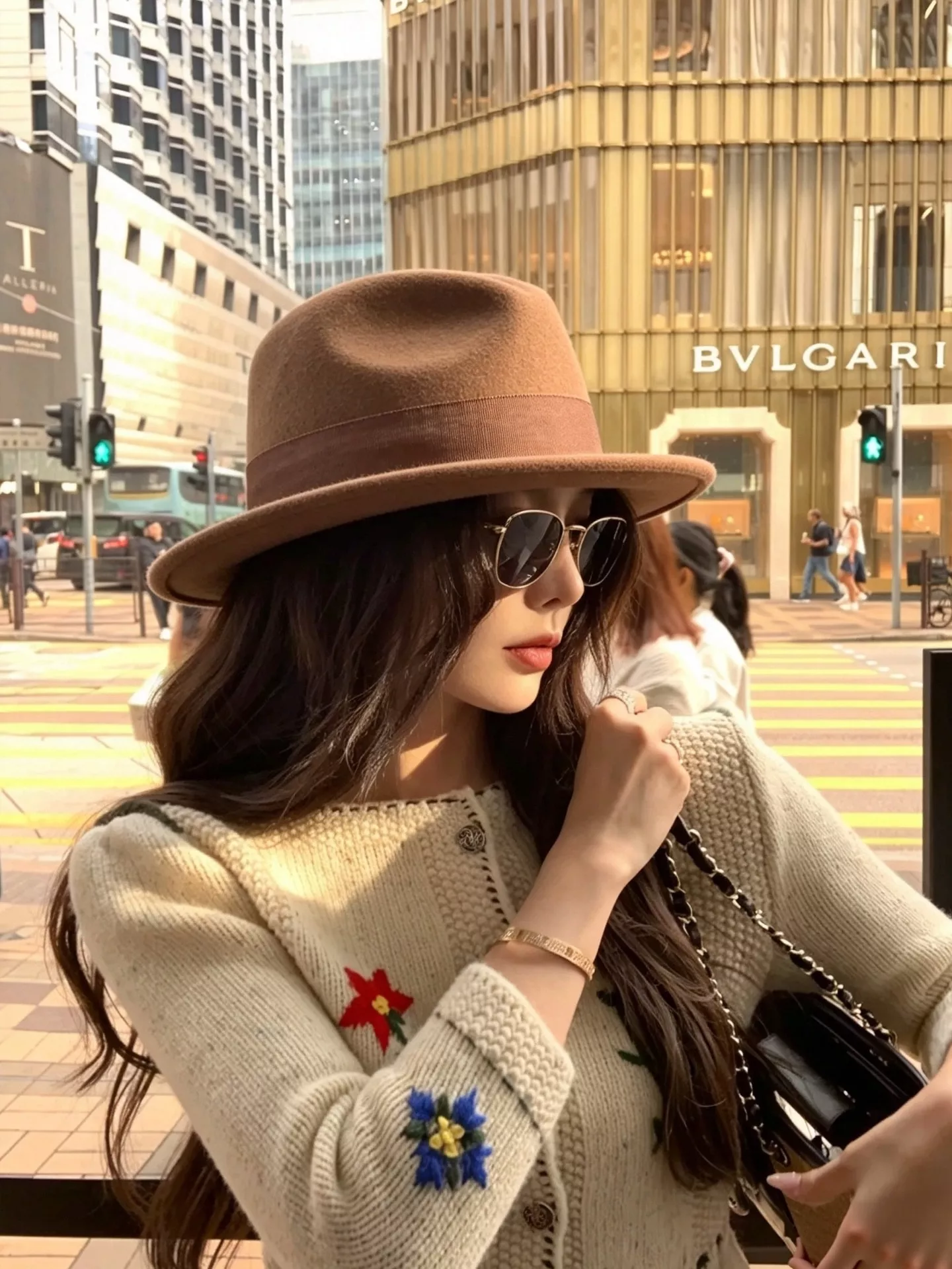 샤넬 호주양모 리본 장식 페도라 상세 이미지 14