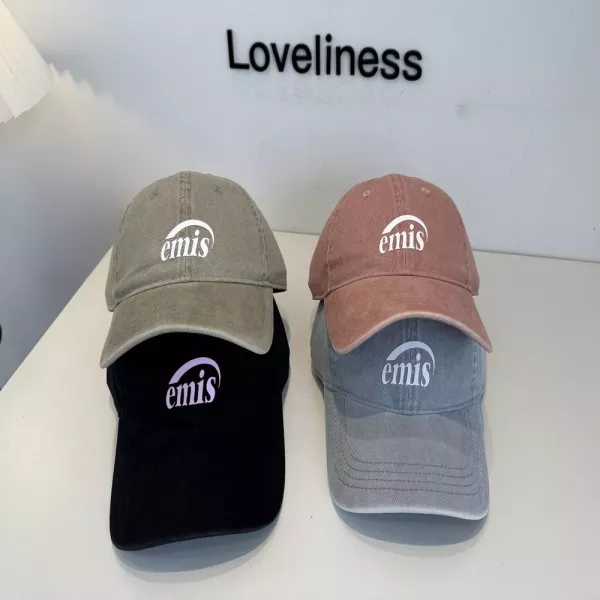 이미스 로고 자수 베이스볼 캡