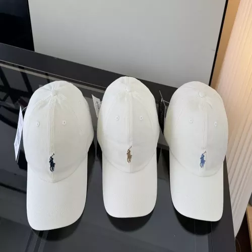 랄프로렌 자수 로고 차양 캡모자