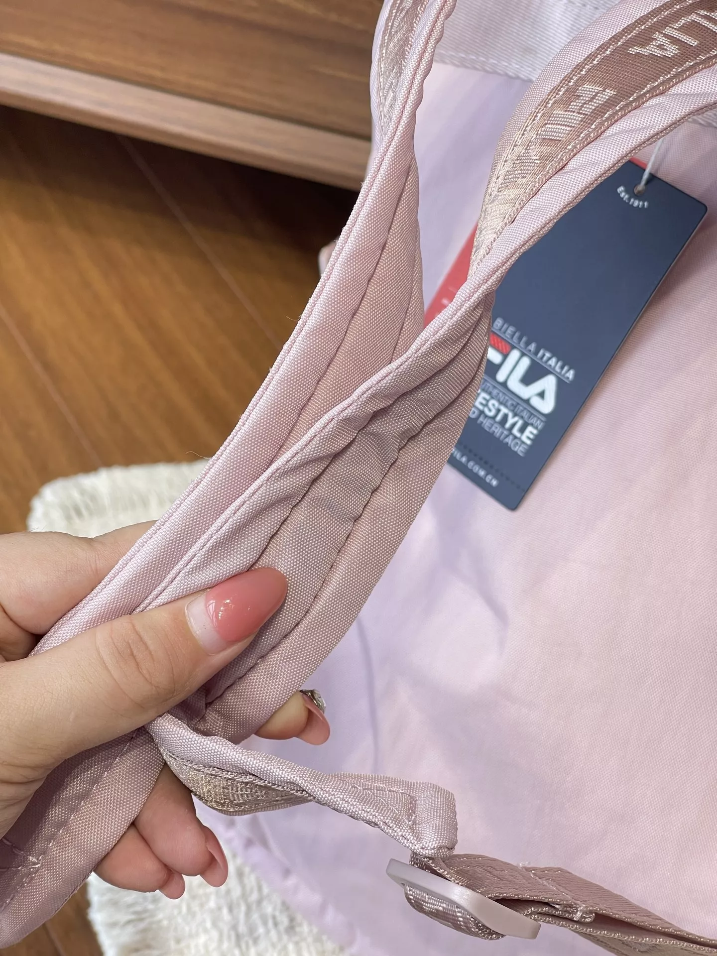 휠라 탈부착 베어 참 나일론 백팩 상세 이미지 95