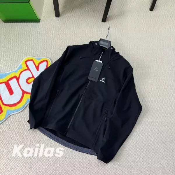 카일라스 고어텍스 윈드스토퍼 후드 소프트쉘 재킷