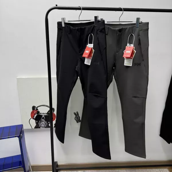 헬리한센 기모 안감 아웃도어 보온 소프트쉘 팬츠