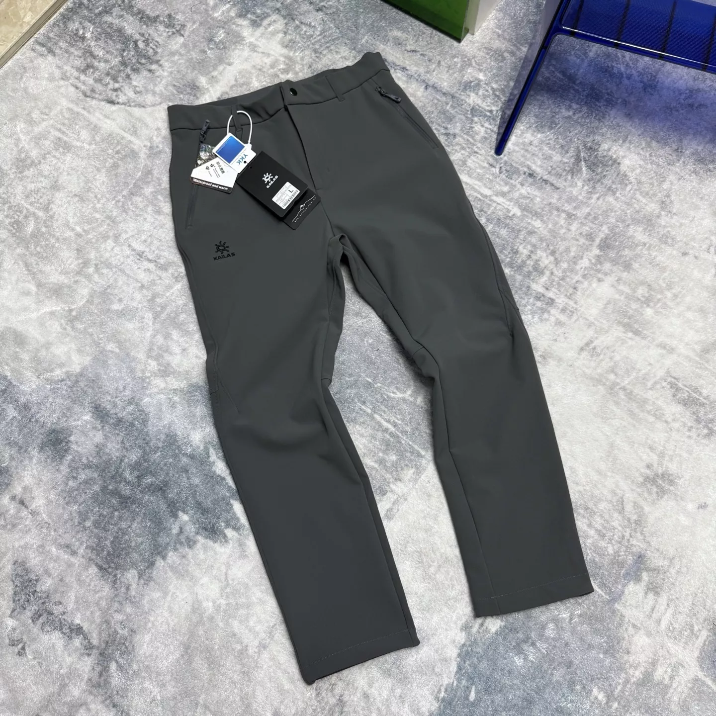 카일라스 로크플러스 자수 소프트쉘 기모 아웃도어 팬츠 상세 이미지 8