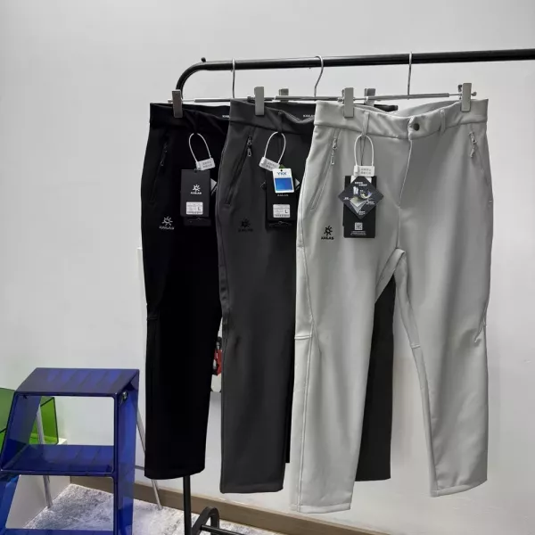 카일라스 로크플러스 자수 소프트쉘 기모 아웃도어 팬츠