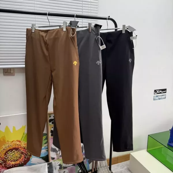 데상트 기모 보온 아웃도어 캐쥬얼 팬츠