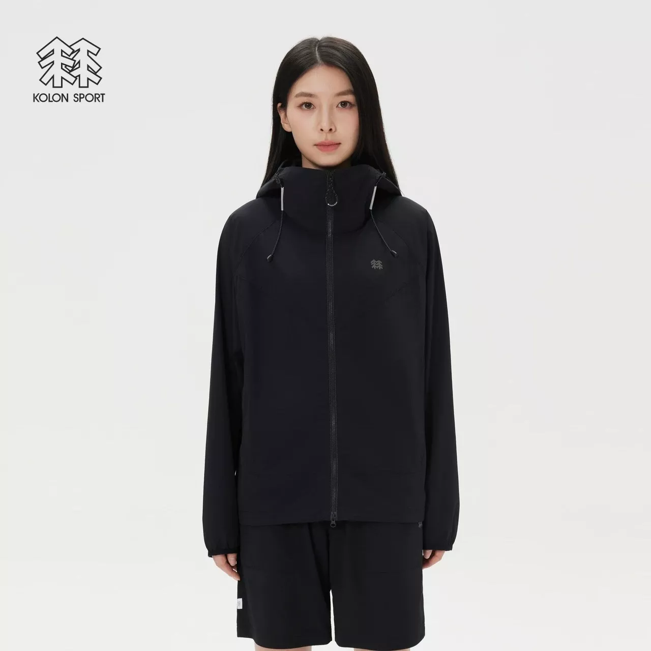 코오롱스포츠 방수 방풍 자외선차단 루즈핏 재킷 상세 이미지 3