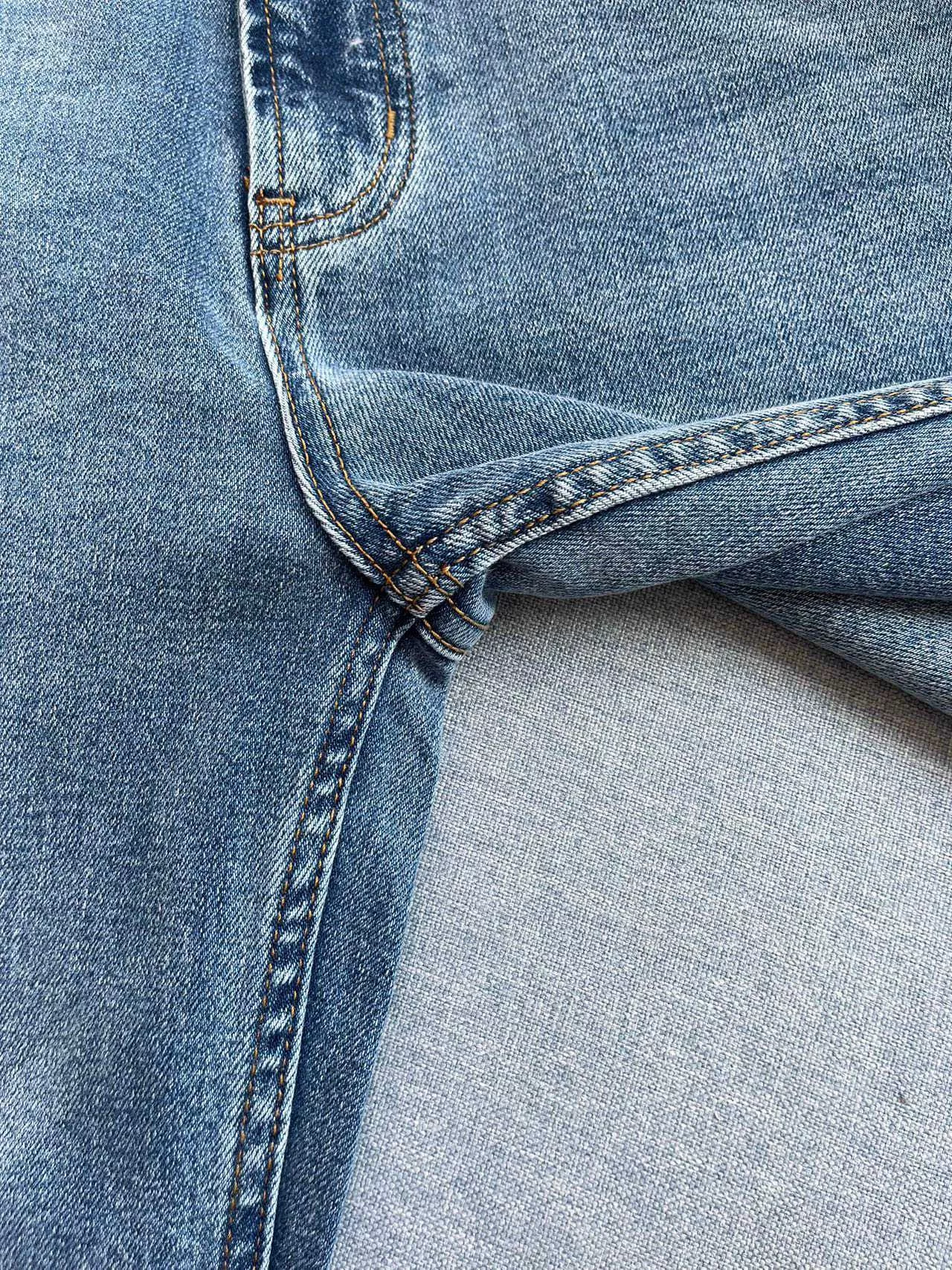 셀린느 가죽 패치 스트레이트 데님 팬츠 상세 이미지 23