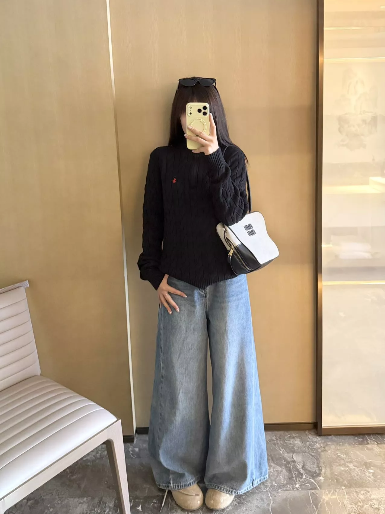 랄프로렌 케이블 반집업 니트 재킷 상세 이미지 40