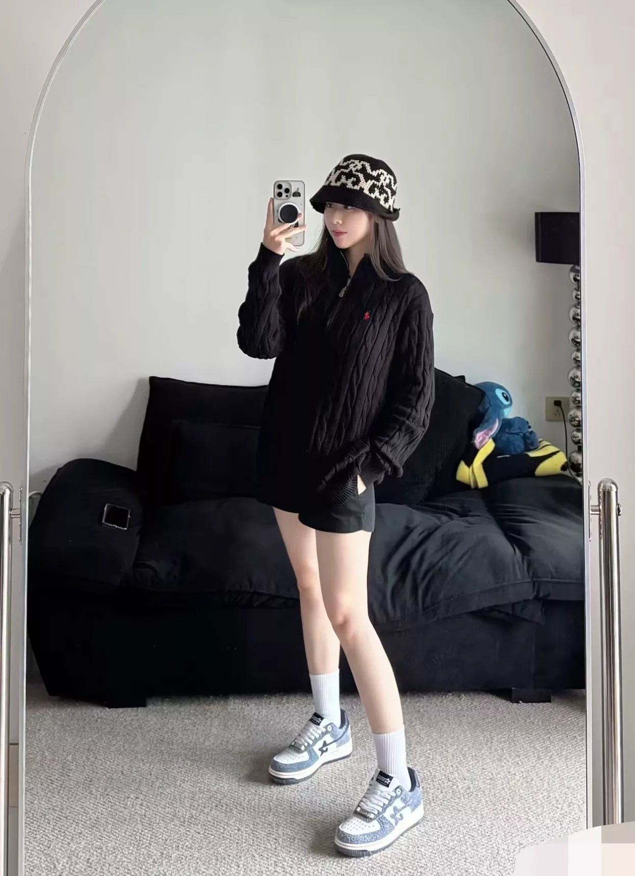 랄프로렌 케이블 반집업 니트 재킷 상세 이미지 64