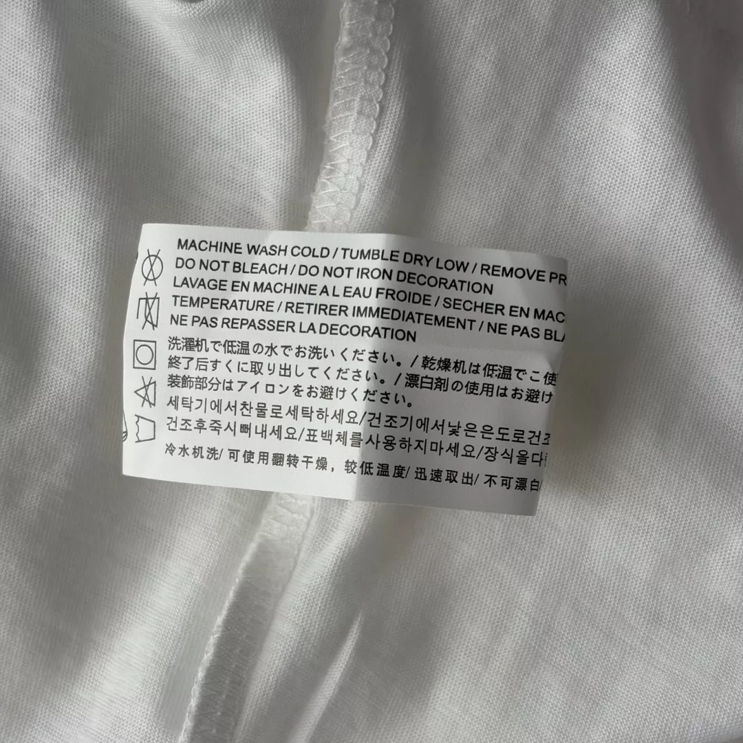 크롬하츠 십자가 자수 패치 긴소매 티셔츠 상세 이미지 9