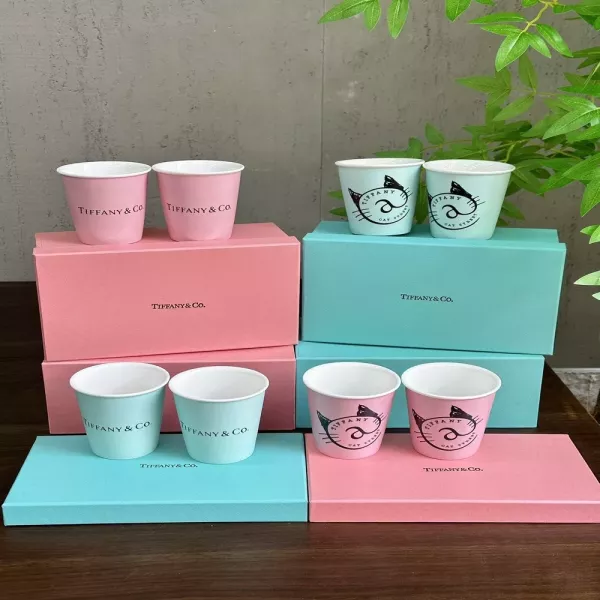 티파니앤코 본차이나 커피 컵