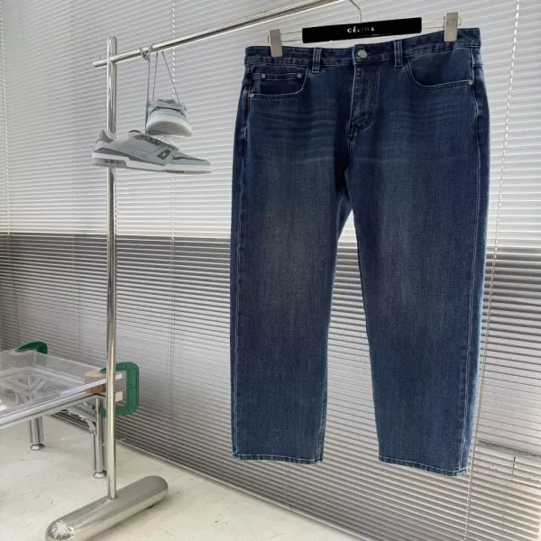 로로피아나 워싱 스트레이트 데님 팬츠