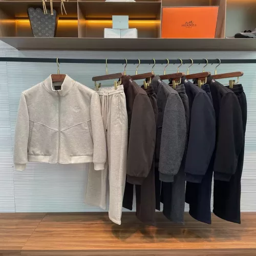 로로피아나 자수 배지 집업 재킷 드로스트링 팬츠 세트