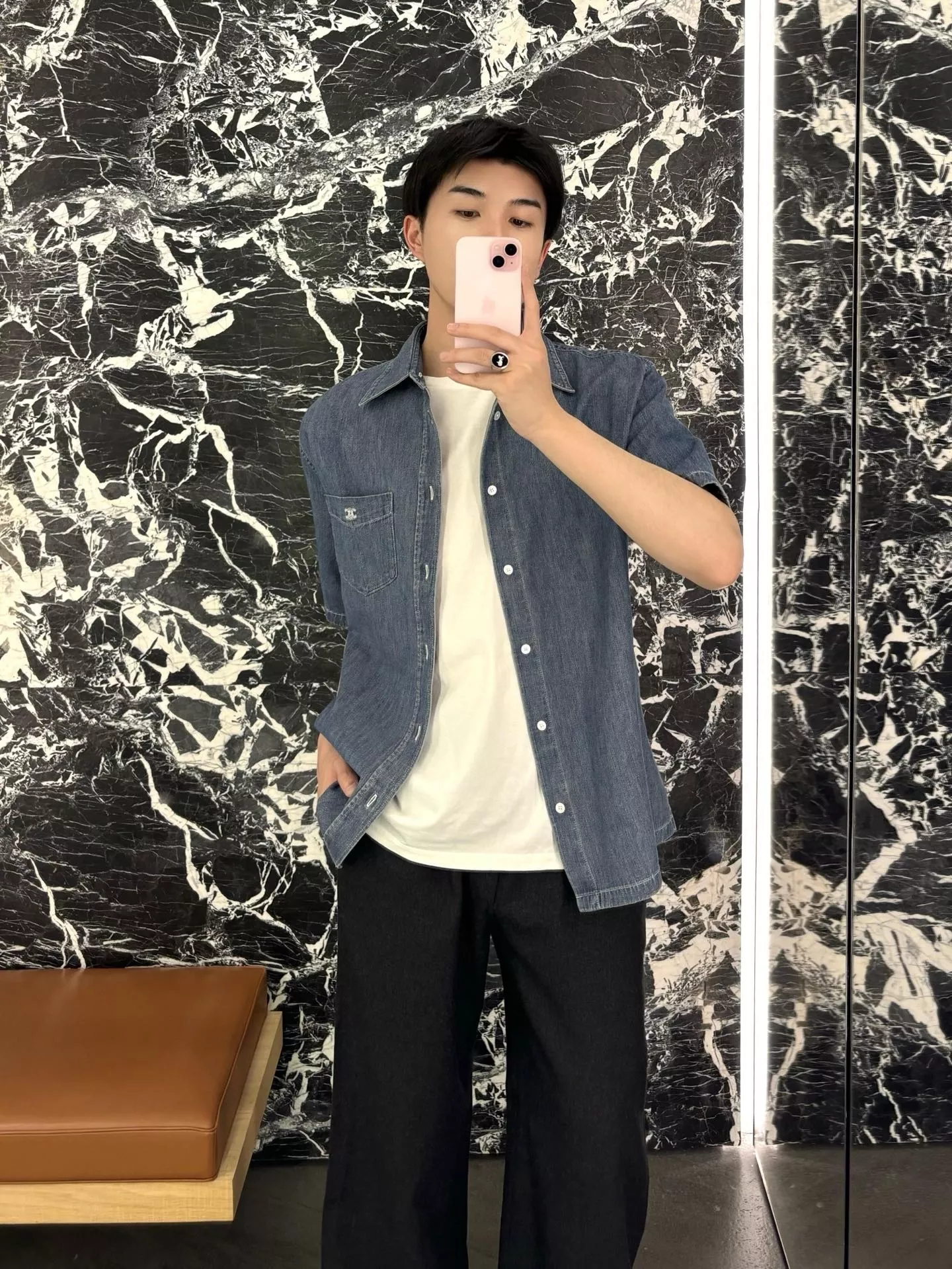 셀린느 스트레이트 핏 롱 팬츠 상세 이미지 14