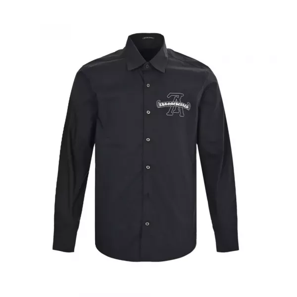 루이비통 자수 로고 긴소매 셔츠