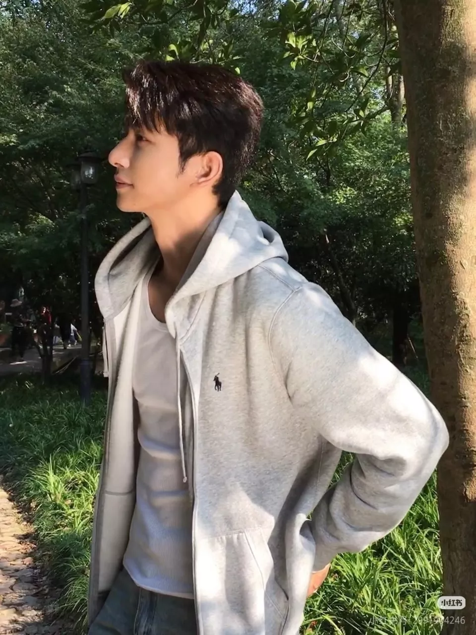 랄프로렌 기본핏 코튼 집업 후드 재킷 상세 이미지 17