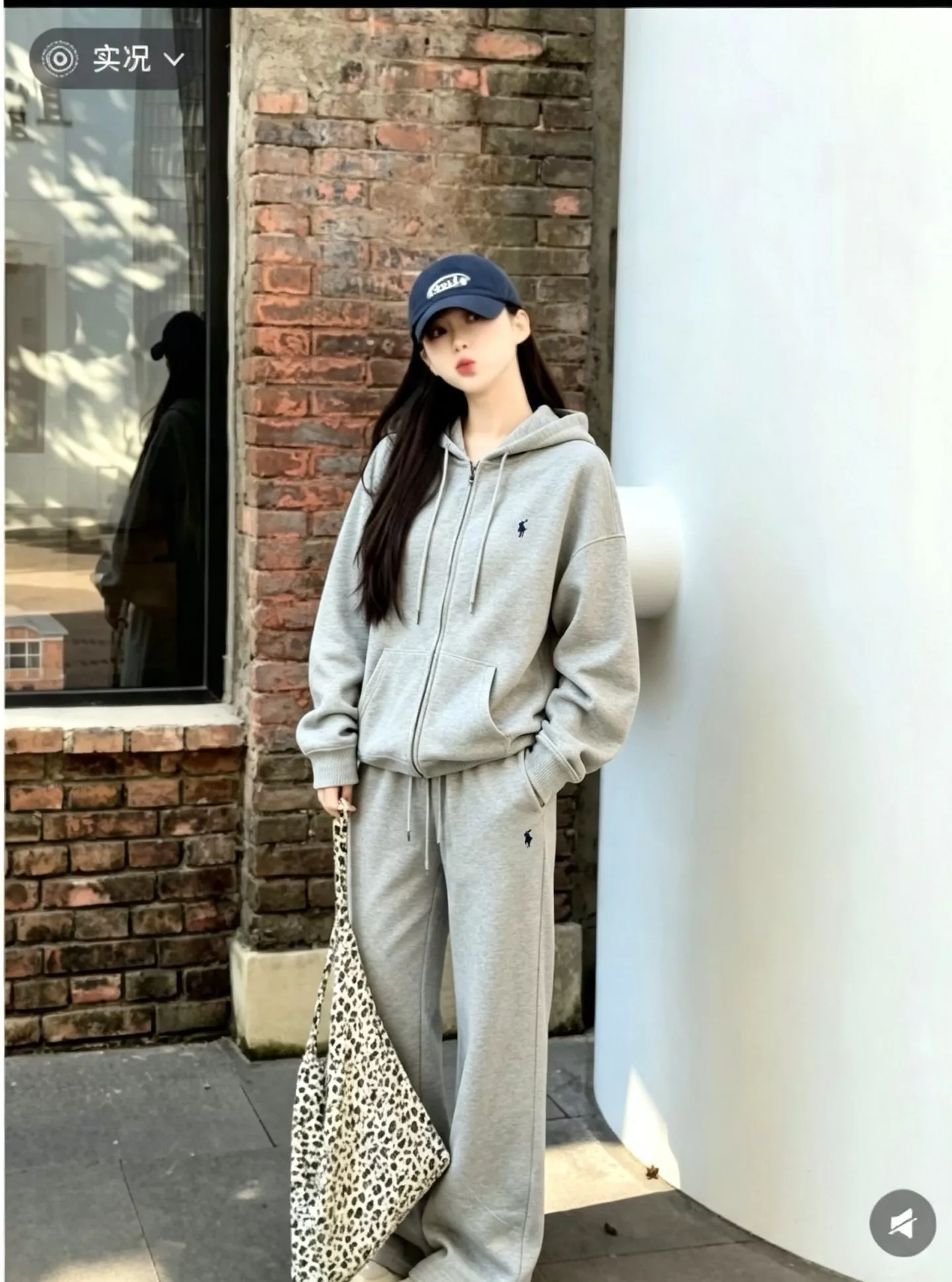 랄프로렌 기본핏 코튼 집업 후드 재킷 상세 이미지 12