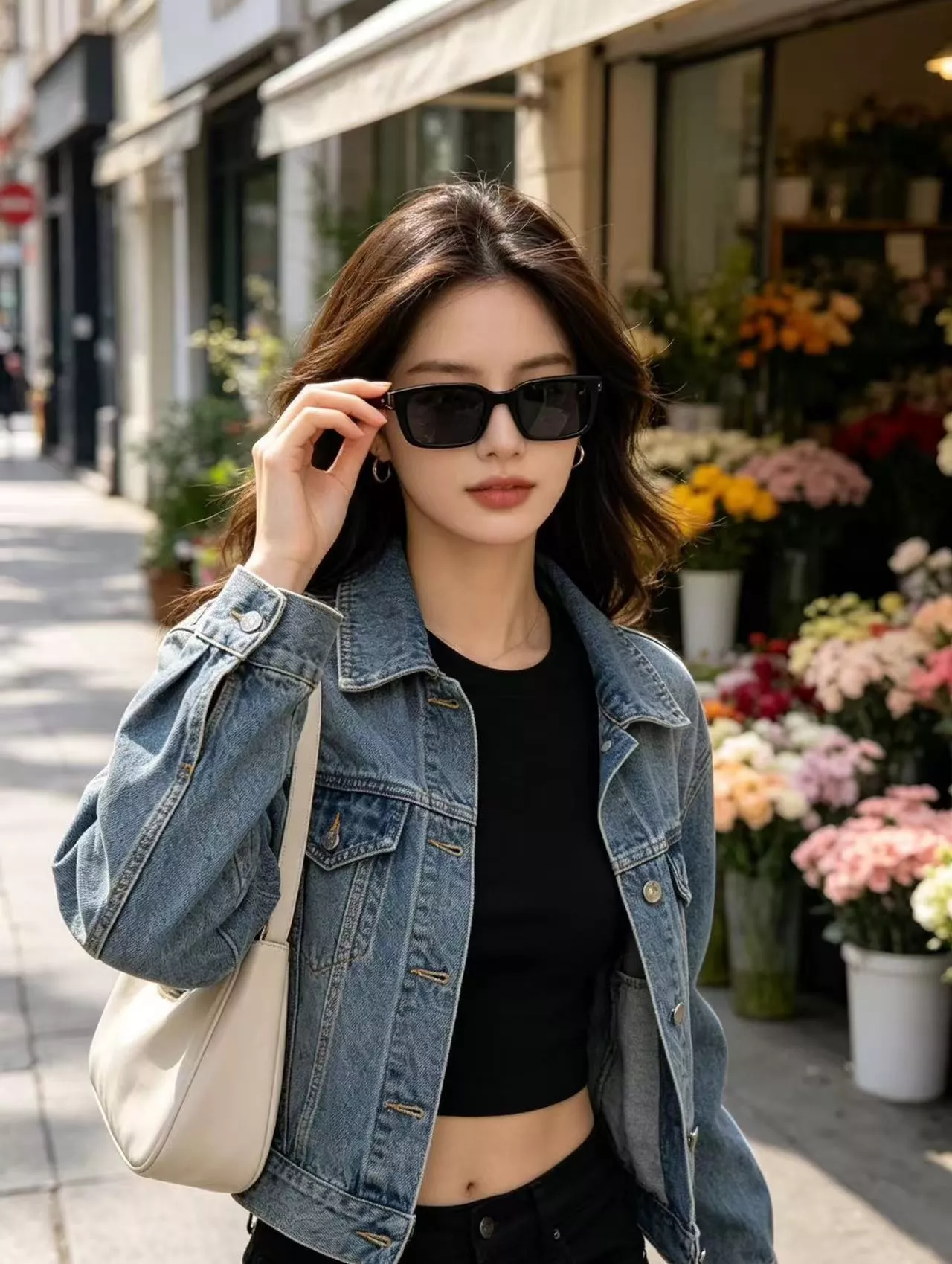 루이비통 기하학 아세테이트 스퀘어 선글라스 상세 이미지 51