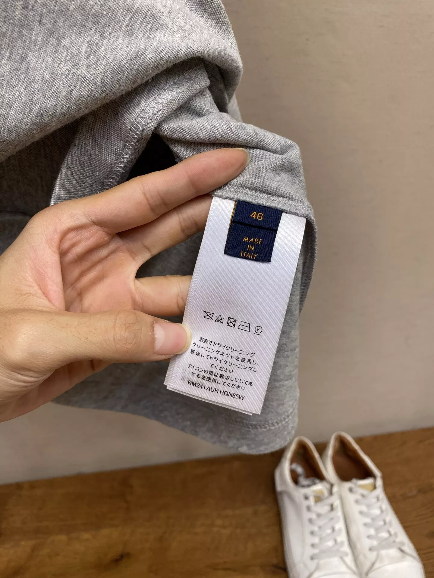 루이비통 모노그램 리플렉티브 코튼 반소매 티셔츠 상세 이미지 10