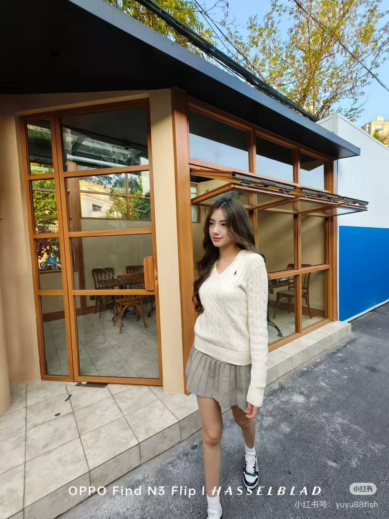 랄프로렌 꽈배기 브이넥 코튼 긴소매 니트 상세 이미지 18