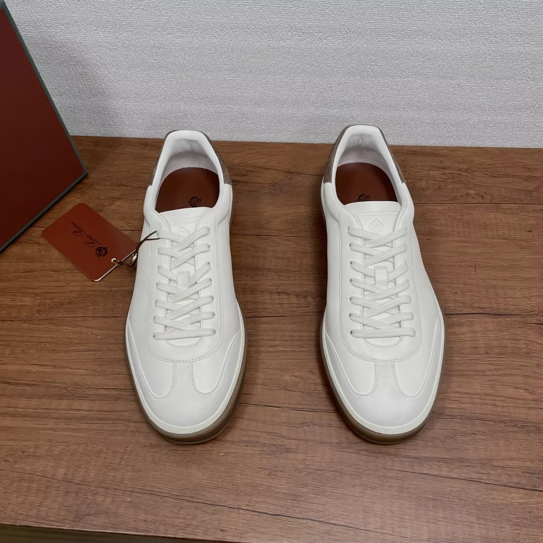 로로피아나 멀티 소재 저지컷 독일군 스니커즈 상세 이미지 2