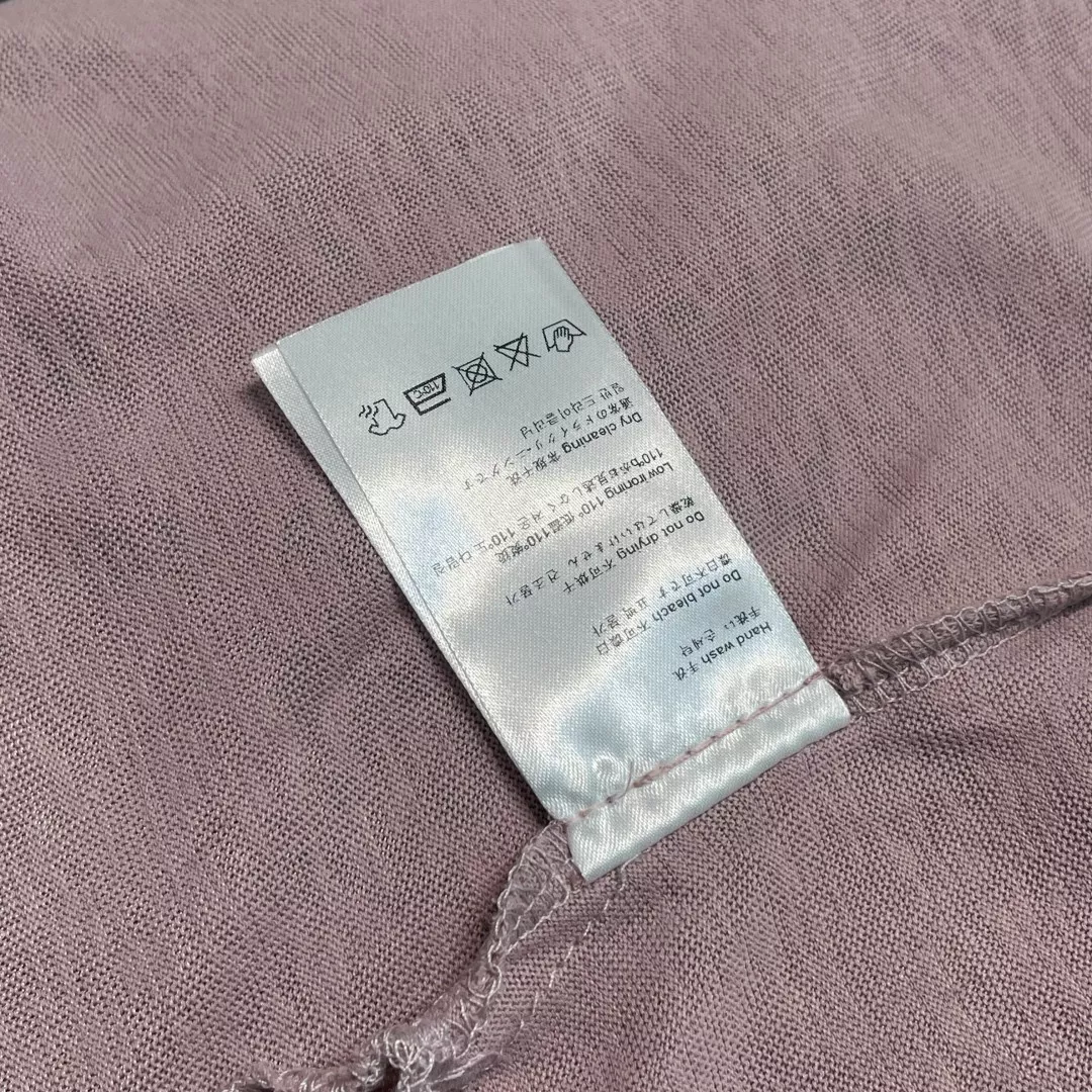 버버리 눈꽃 텍스처 면혼방 롱슬리브 티셔츠 상세 이미지 18