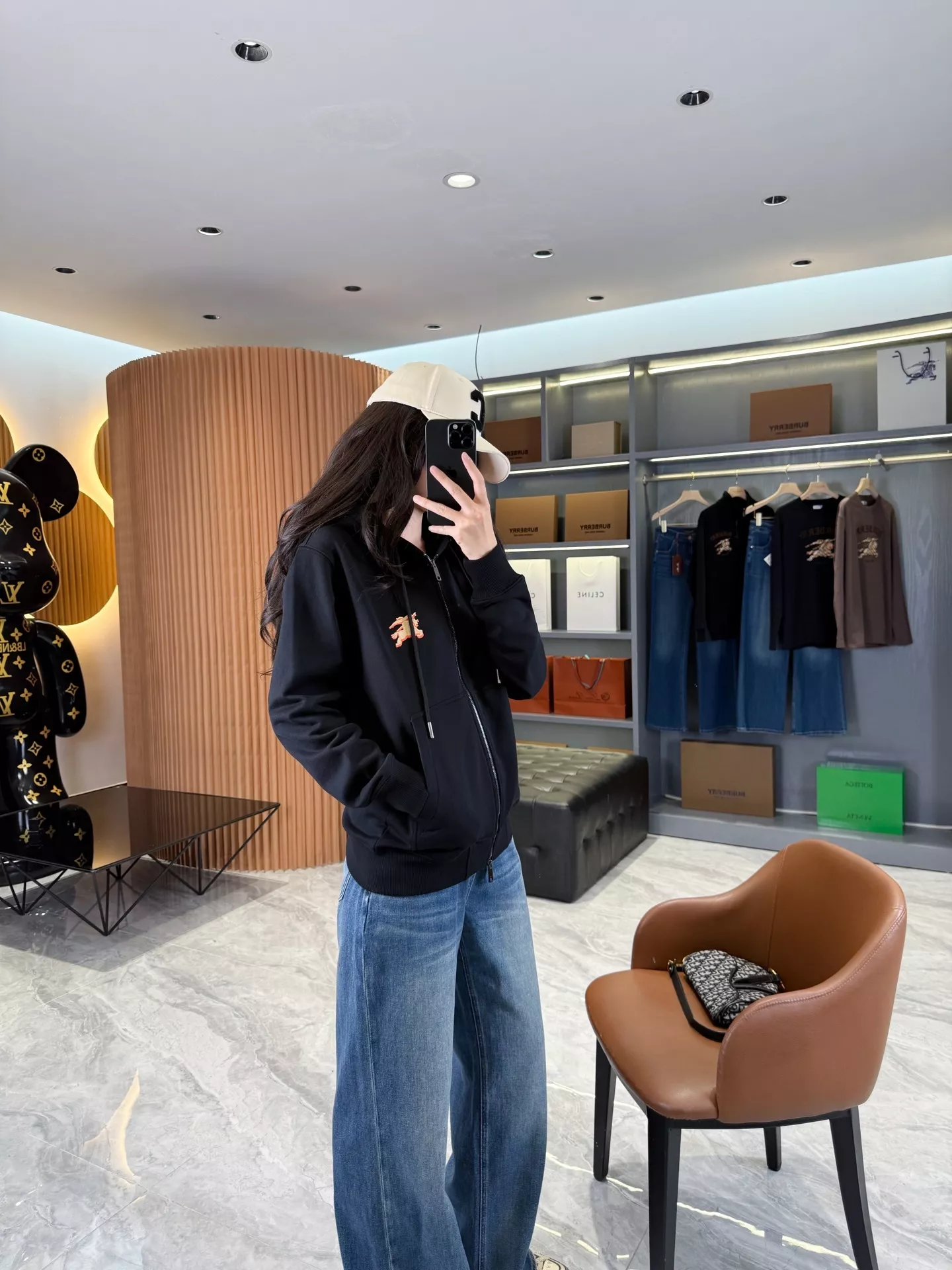샤넬 산뜻 워시드 와이드 데님 팬츠 상세 이미지 45