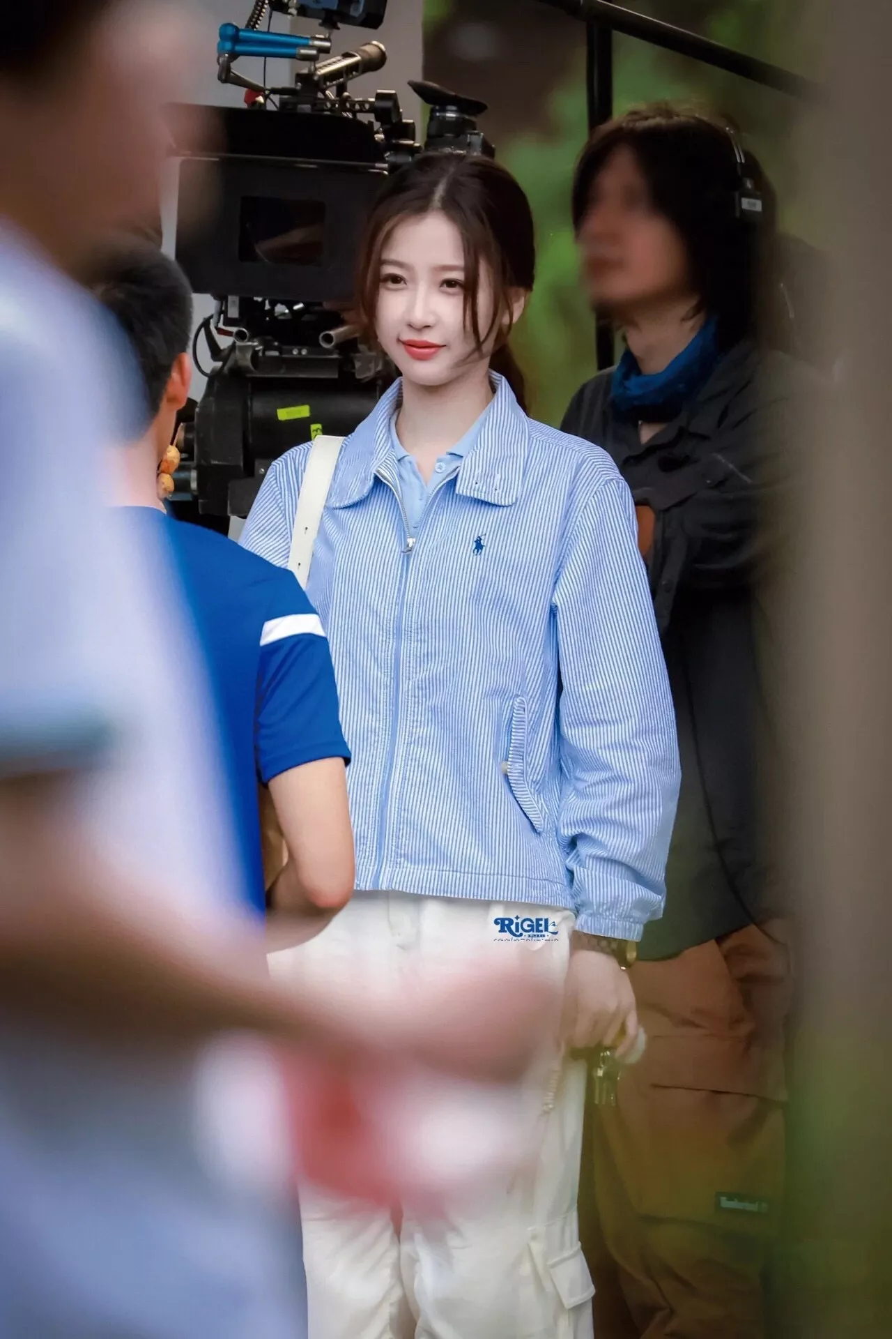 랄프로렌 시어서커 코튼 카라 집업 재킷 상세 이미지 21